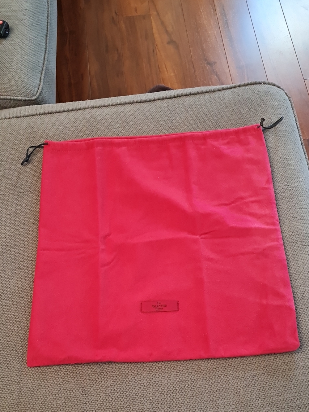 Valentino Garavani Bright Red Fabric Dust Bag